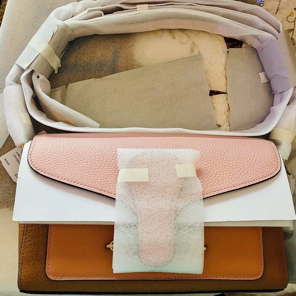 Coach Bags Nwt Coach Small Jade Shoulder Bag In Colorblock Poshmark